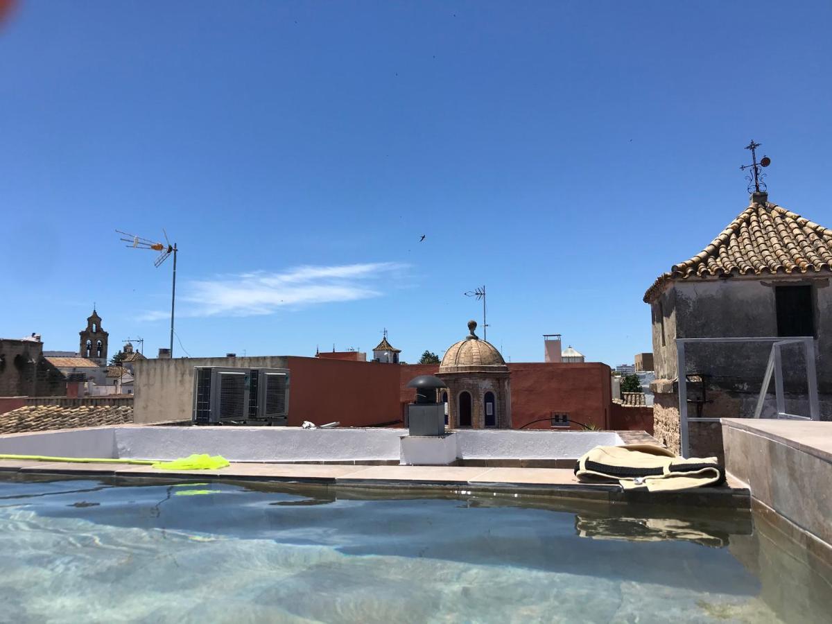 Casa Palacio En Jerez De La Frontera Con Piscina Privada Экстерьер фото